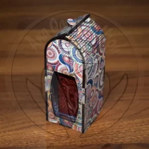 جعبه چوبی زعفرانبسته بندی جوبی زعفران - زعفران آناقاین