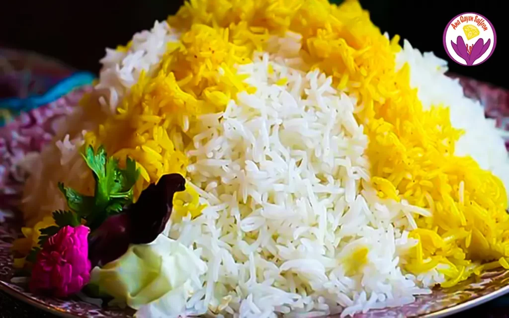 طرز تهیه زعفران روی برنج - زعفران آناقاین