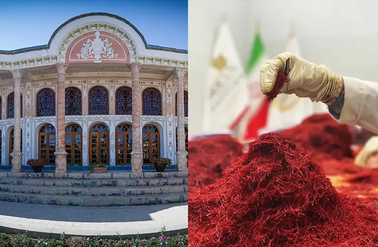 فروشنده زعفران در خمینی شهر