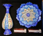 پک هدیه زعفران میناکاری کد 1501