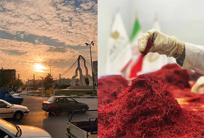 فروشنده زعفران قائنات در نسیم شهر - زعفران آنا قاین