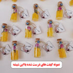 شیشه گیفت چوب پنبه ای