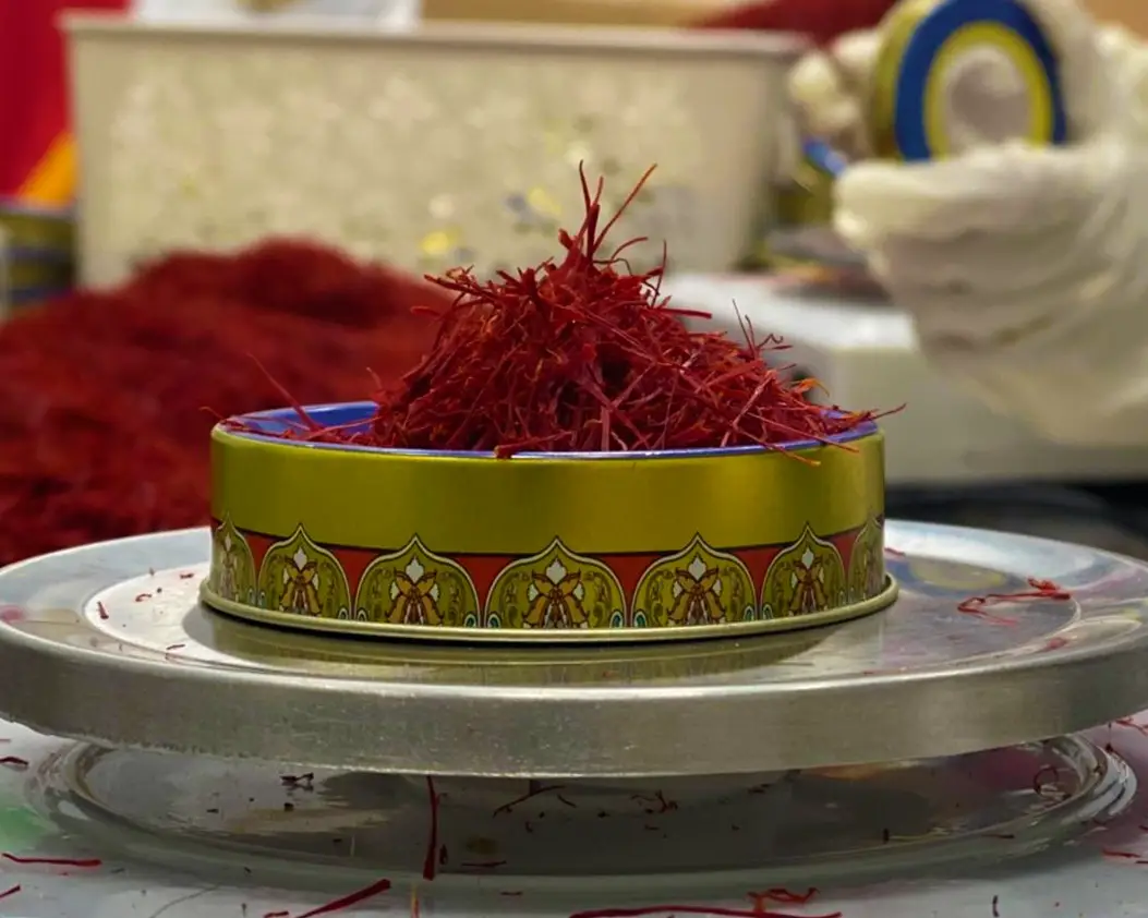 مراحل صادرات زعفران به سوئیس