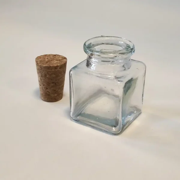 شیشه درب چوب پنبه