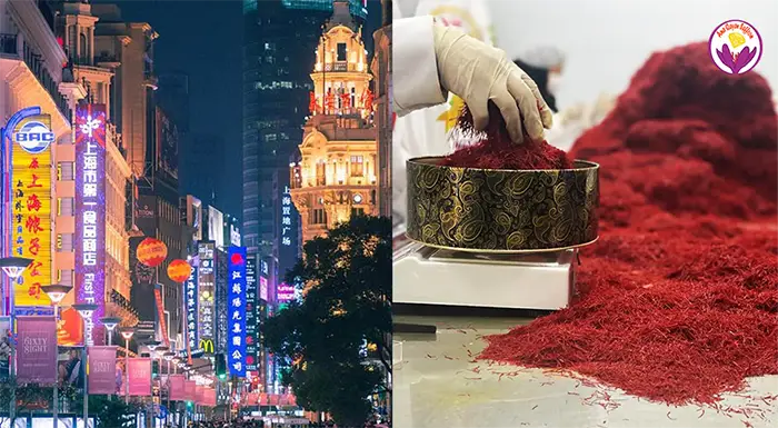 خرید زعفران در چین