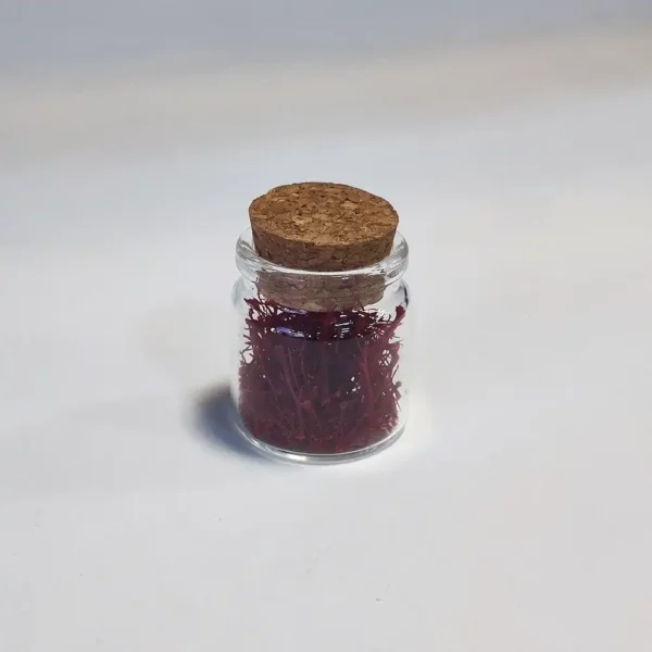 woodenlid with saffron
